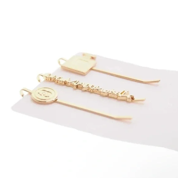 CHANEL COCO Hairpin / Hair Accessory Coco Mademoiselle Limited Edition Gold NIP - Picture 11 of 12
